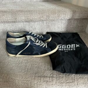 Golden Goose Navy Superstar